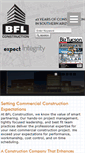 Mobile Screenshot of bflconstruction.com